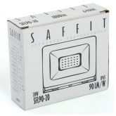 Прожектор светодиодный Saffit SFL90-20 20W 6400K 1800Lm IP65 белый