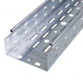 Лоток листовой DKC перфорированный S5 150х100 мм L3000 оцинкованный