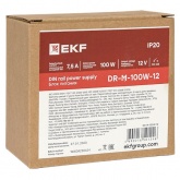 Блок питания EKF PROxima DR-M-100W-12 100Вт вход 80-264В АС стабилизированный выход 12В DC