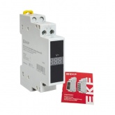 Модульный однофазный цифровой индикатор напряжения EKF, вольтметр 80-500В