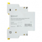 Модульный трехфазный цифровой индикатор напряжения EKF, вольтметр 80-500В