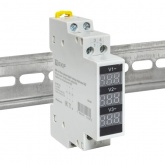 Модульный трехфазный цифровой индикатор напряжения EKF, вольтметр 80-500В