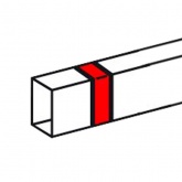 Накладка Metra Legrand на стык для кабель-канала 20х12