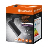 Светильник трековый светодиодный ECO TrackSP 1PH 15W 840 4000K BKRD 36° 1350Lm IP20 однофазный черны