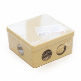 Коробка распределительная Промрукав 100х100х50 безгалогенная (HF) сосна [кор.60шт]