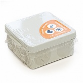 Коробка распределительная Промрукав 100х100х50 безгалогенная стойкая к УФ серая [упак. 66шт] IP66