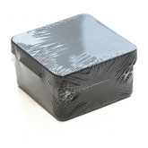 Коробка распределительная Промрукав 70х70х40 безгалогенная стойкая к УФ черная [упак. 150шт] IP66