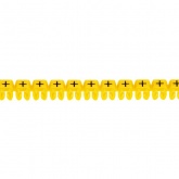 Маркер Legrand + для кабеля 0,5/1,5 мм CAB3 желтый