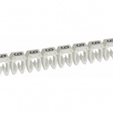 Маркер Legrand 9 для кабеля 4/6 мм CAB3 белый