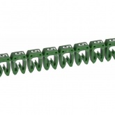 Маркер Legrand 5 для кабеля 4/6 мм CAB3 зеленый