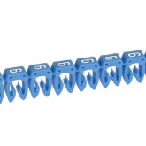 Маркер Legrand 6 для кабеля 1,5/2,5 мм CAB3 синий