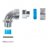 Муфта вводная Fortisflex ВМ(90)-50 для металлорукава d 50 мм