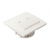 Умный двухклавишный выключатель EKF Стокгольм белый Zigbee Сonnect