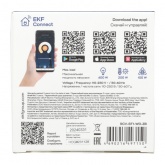Умный одноклавишный выключатель EKF Стокгольм белый Zigbee Сonnect