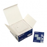 Умный одноклавишный выключатель EKF Стокгольм белый Zigbee Сonnect