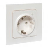 Умная розетка EKF Стокгольм белая Zigbee Сonnect