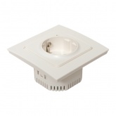 Умная розетка EKF Стокгольм белая Zigbee Сonnect