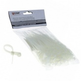 Хомут нейлоновый EKF с отверстием для крепления 3,6х200мм [упаковка 100шт] PROxima