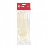 Хомут нейлоновый EKF с отверстием для крепления 3,6х200мм [упаковка 100шт] PROxima