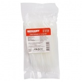 Хомут-стяжка нейлоновая Rexant под винт 150x3,6мм белая [упаковка 100шт]