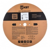 Трубка термоусадочная КВТ ТУТнг-LS-8/4 без клеевого слоя черная