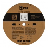 Трубка термоусадочная КВТ ТУТнг-LS-6/3 без клеевого слоя черная