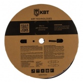 Трубка термоусадочная КВТ ТУТнг-LS-5/2.5 без клеевого слоя черная