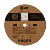 Трубка термоусадочная КВТ ТУТнг-LS-3/1.5 без клеевого слоя черная