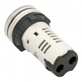 Индикатор EKF PROxima AD16-22HS 24В AC/DC IP65 белый