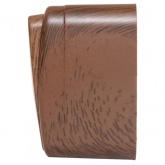 Накладной выключатель 2-клавишный EKF Минск 10А IP20 тёмное дерево