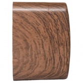 Накладная розетка EKF Минск 2-местная с заземлением 16А IP20 тёмное дерево