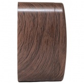 Накладная розетка EKF Минск TV 1-местная 75Ом 5-862МГц IP20 тёмное дерево