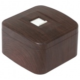 Накладная розетка EKF Минск RJ-45 1-местная IP20 тёмное дерево