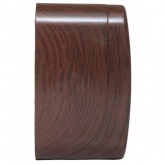 Накладная розетка телефонная EKF Минск RJ-11 1-местная IP20 тёмное дерево