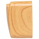 Накладной выключатель 1-клавишный EKF Минск 10А IP20 светлое дерево