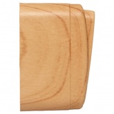 Накладной выключатель 2-клавишный EKF Минск 10А IP20 светлое дерево