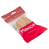 Накладной выключатель 2-клавишный EKF Минск с индикатором 10А IP20 светлое дерево