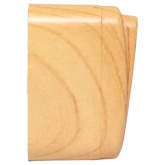 Накладной выключатель 2-клавишный EKF Минск с индикатором 10А IP20 светлое дерево