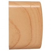 Накладная розетка EKF Минск 1-местная с заземлением 16А IP20 светлое дерево