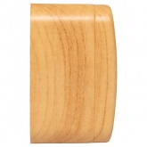 Накладная розетка EKF Минск 1-местная без заземления 10А IP20 светлое дерево