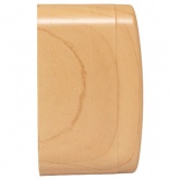 Накладная розетка EKF Минск TV 1-местная 75Ом 5-862МГц IP20 светлое дерево