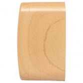 Накладная розетка EKF Минск TV 1-местная 75Ом 5-862МГц IP20 светлое дерево