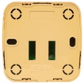 Накладная розетка телефонная EKF Минск RJ-11 1-местная IP20 светлое дерево