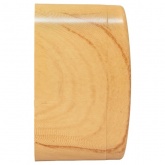 Накладная розетка телефонная EKF Минск RJ-11 1-местная IP20 светлое дерево