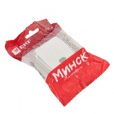 Накладной выключатель 1-клавишный EKF Минск с индикатором 10А IP20 белый