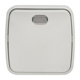 Накладной выключатель 1-клавишный EKF Минск с индикатором 10А IP20 белый