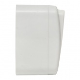 Накладной выключатель 2-клавишный EKF Минск с индикатором 10А IP20 белый