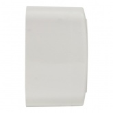 Накладная розетка EKF Минск 1-местная с заземлением 16А IP20 белый