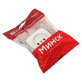 Накладная розетка EKF Минск 1-местная без заземления 10А IP20 белый