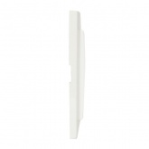 Рамка 2-местная вертикальная EKF Basic Минск белый